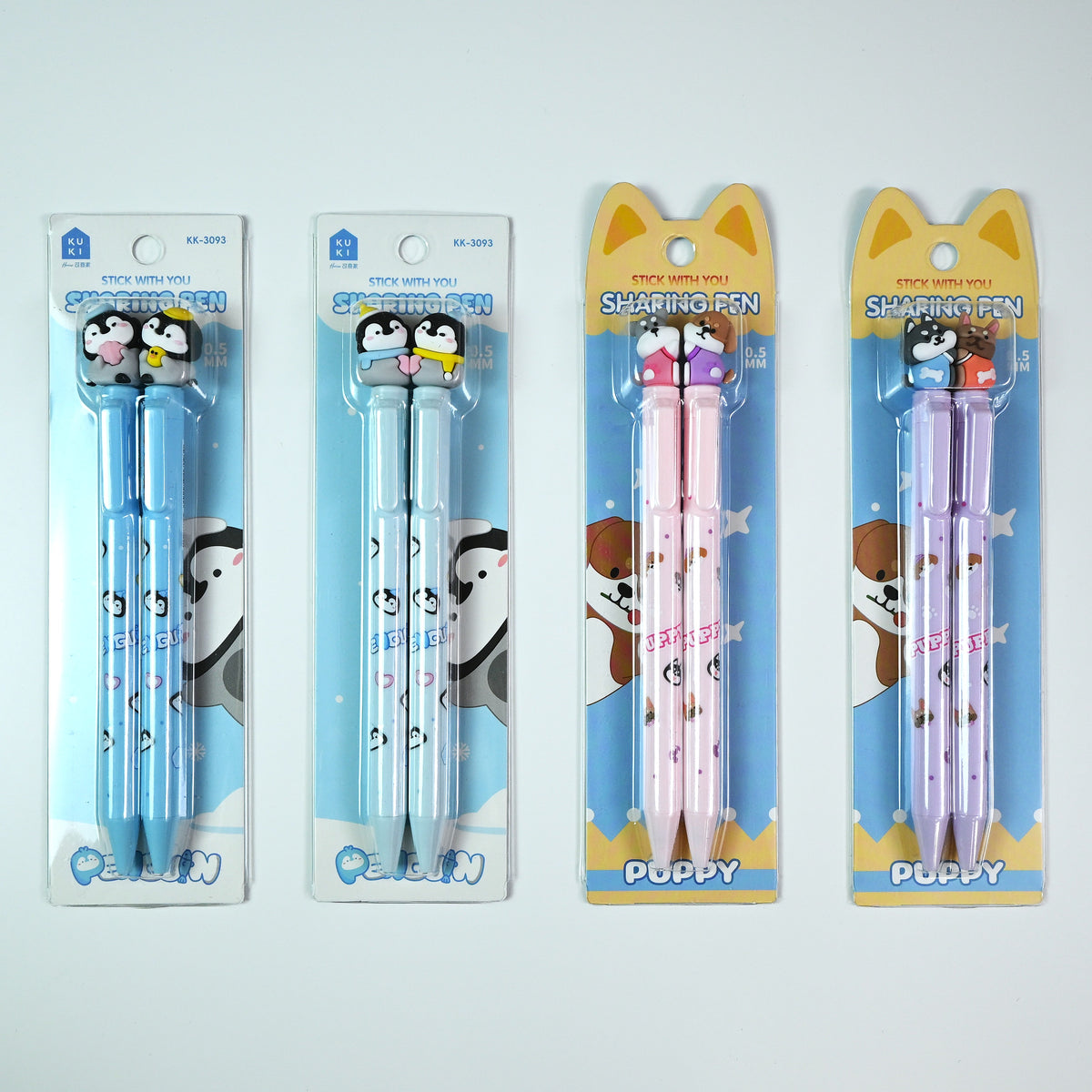 Cute Bestie Gel Pens - Set of 2 pens