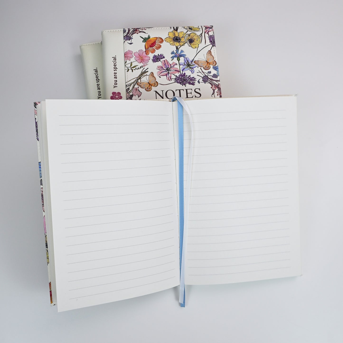 [B-GRADE SALE] A5 Floral Hardcover Journal – "The Flowers Are Bright"
