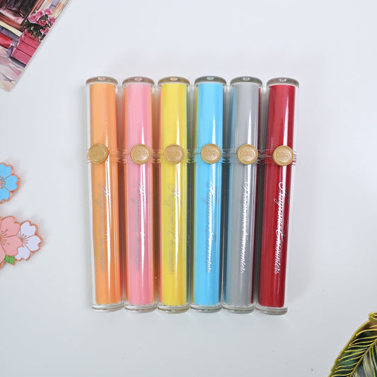 Bookish Sparkle: Scented Glitter Highlighters — Set of 6 (Random Assorted Colors)