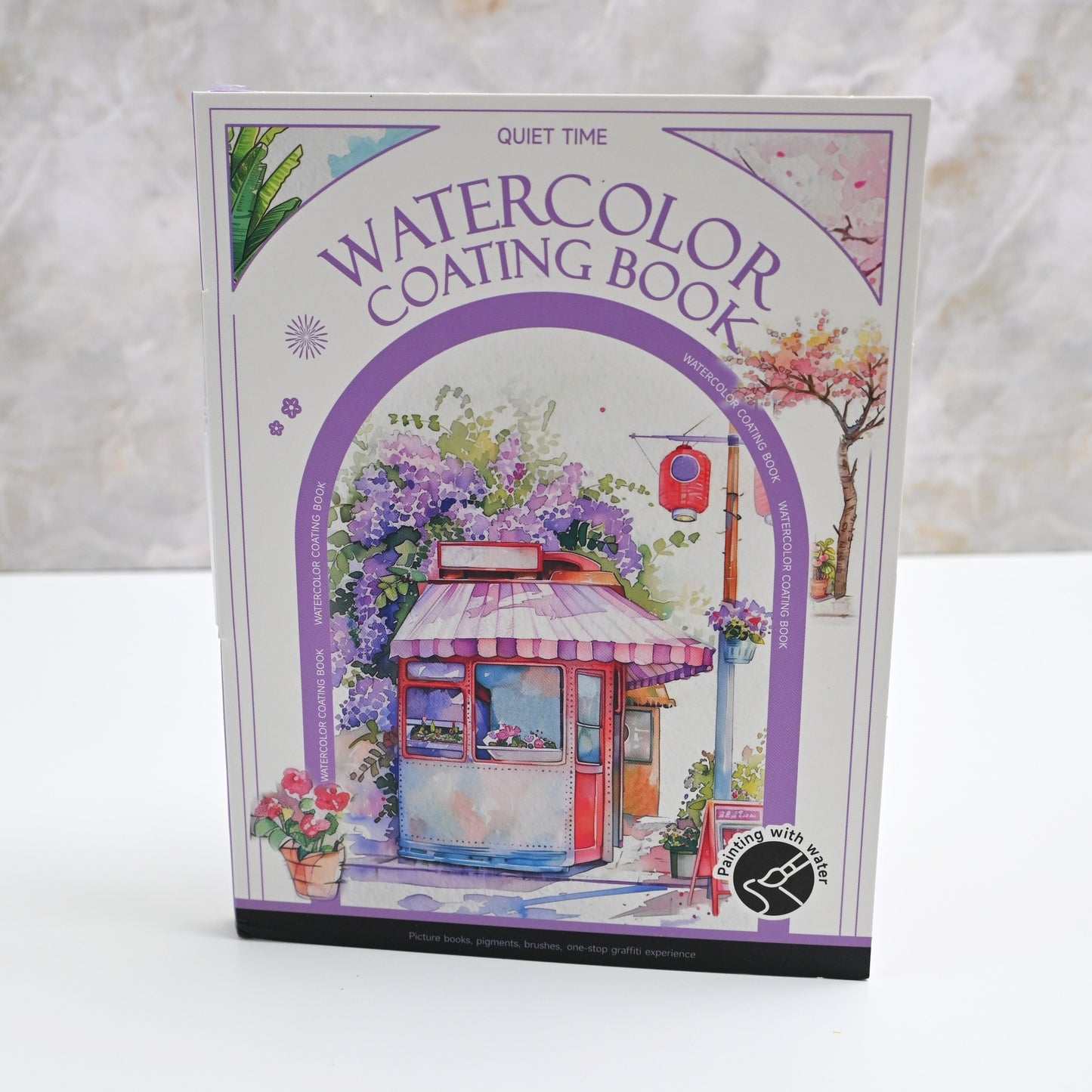 Magic Watercolor Coating Book | Just Add Water