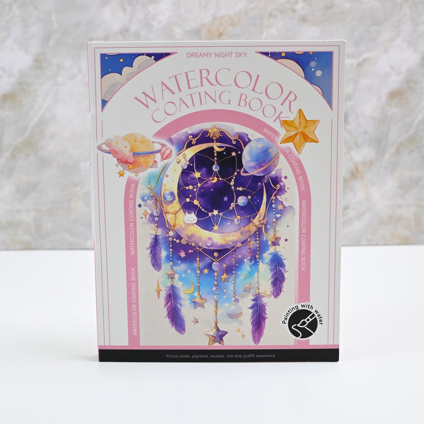 Magic Watercolor Coating Book | Just Add Water