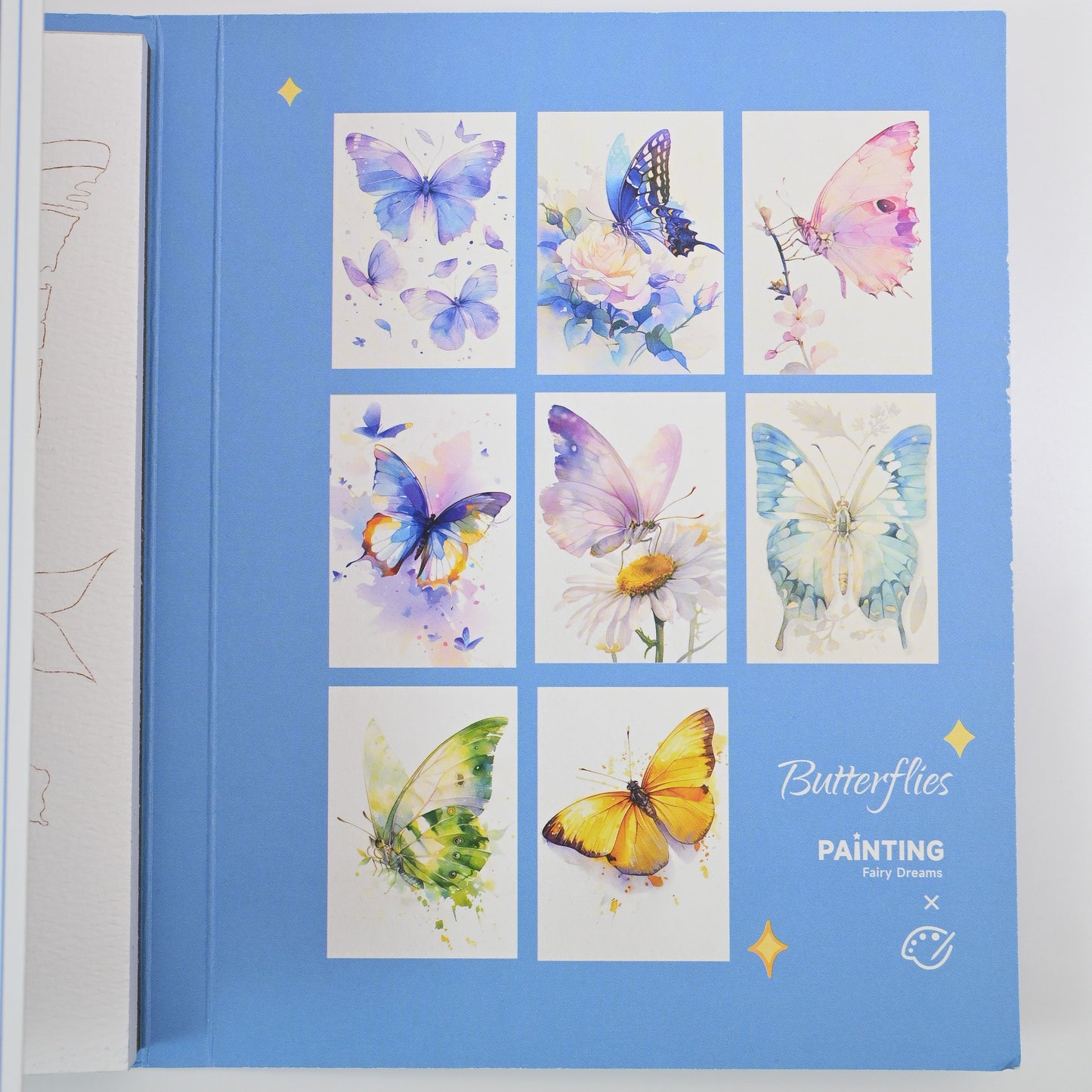 Magic Watercolor Coating Book | Just Add Water