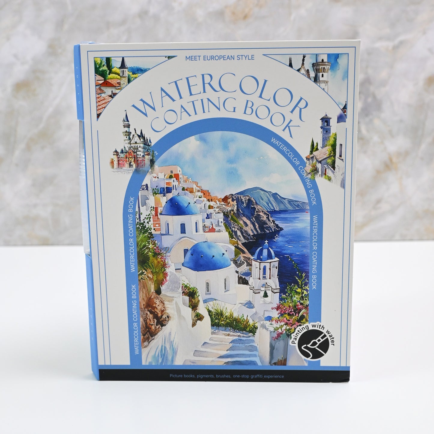 Magic Watercolor Coating Book | Just Add Water