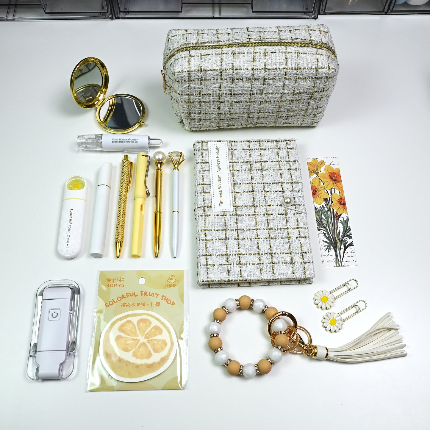 Elegant Tweed Stationery Weekly Bundle ✨ Limited Edition
