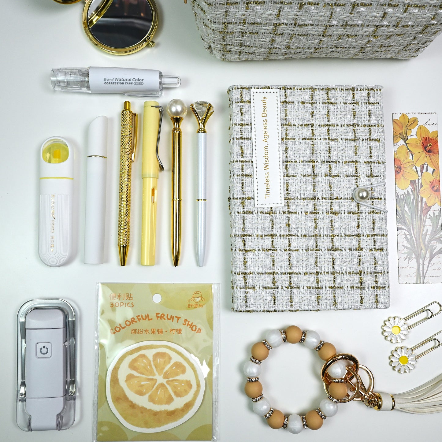Elegant Tweed Stationery Weekly Bundle ✨ Limited Edition