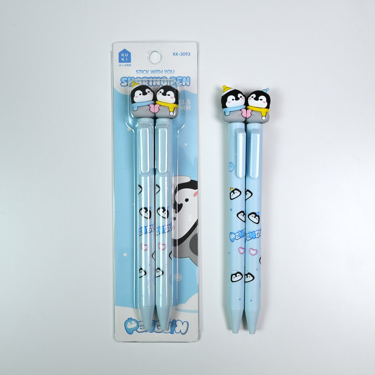 Cute Bestie Gel Pens - Set of 2 pens