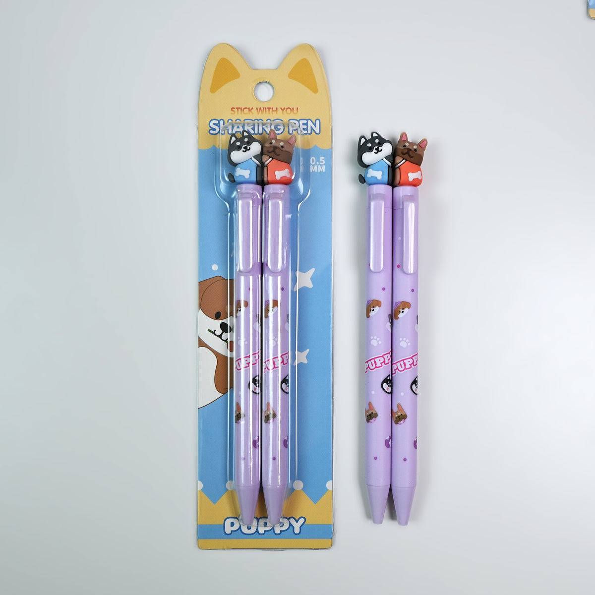 Cute Bestie Gel Pens - Set of 2 pens
