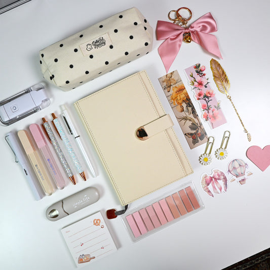 Cream & Blush Journaling Set