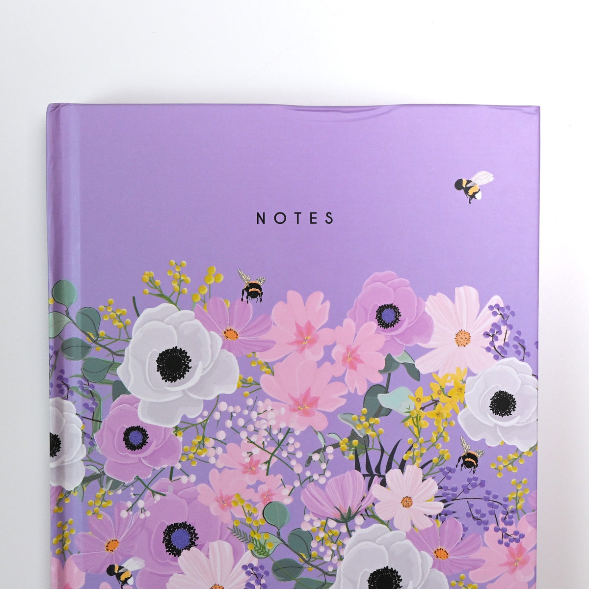 [B-GRADE SALE] A5 Lavender Floral Hardcover Journal