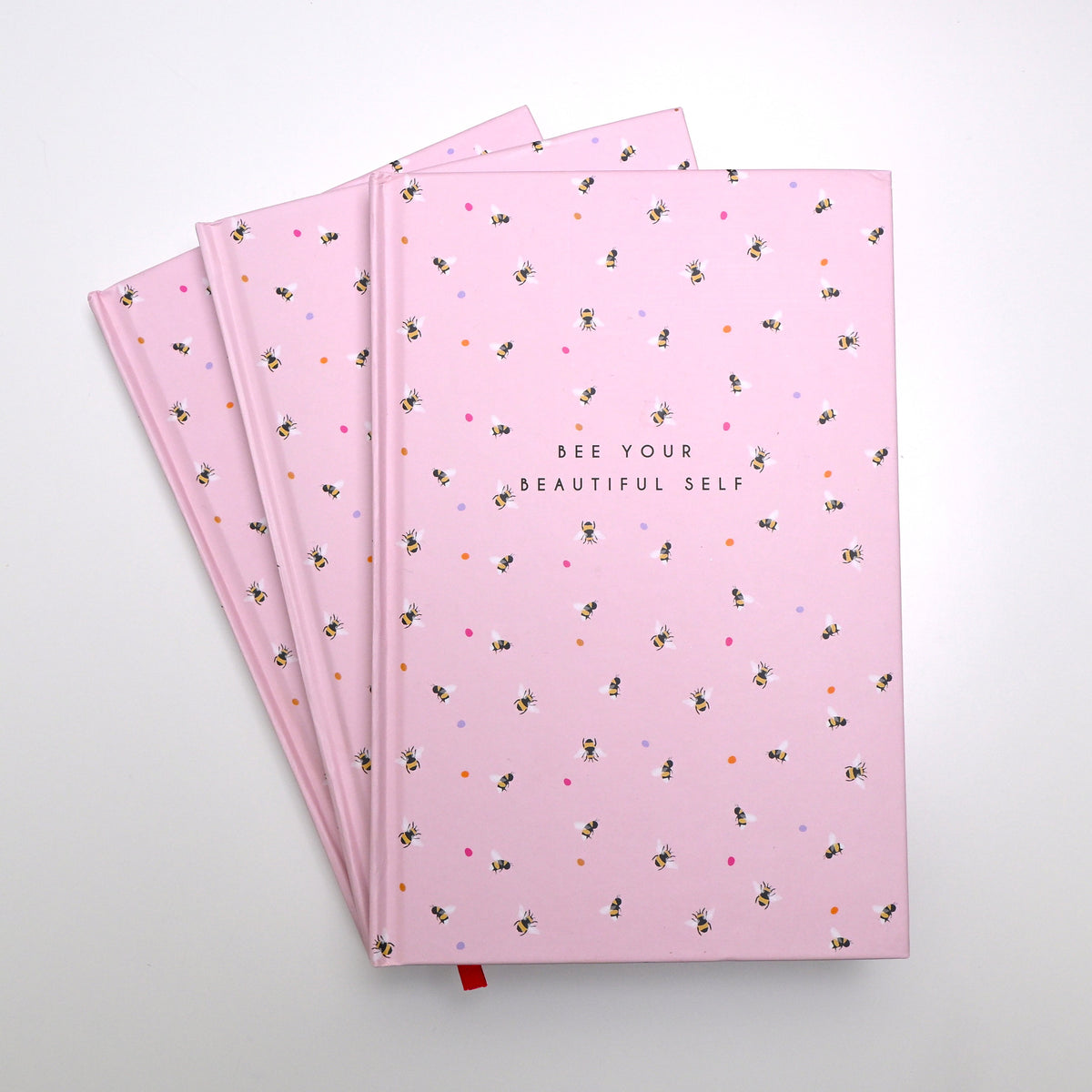 [B-GRADE SALE] A5 Pink Honeybee Hardcover Journal