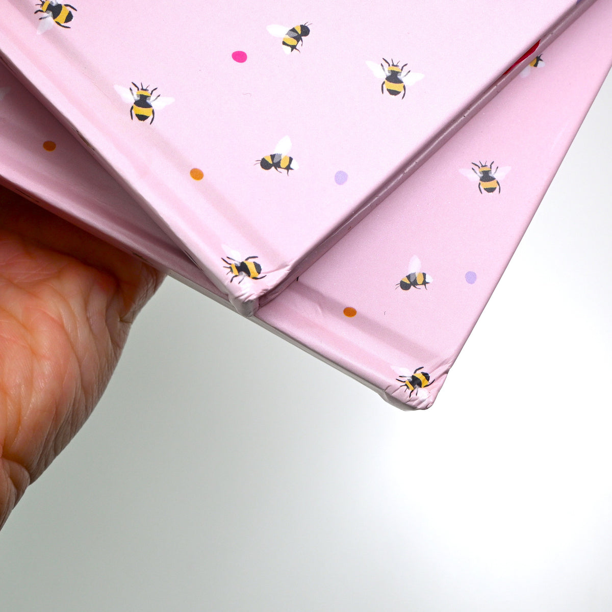 [B-GRADE SALE] A5 Pink Honeybee Hardcover Journal